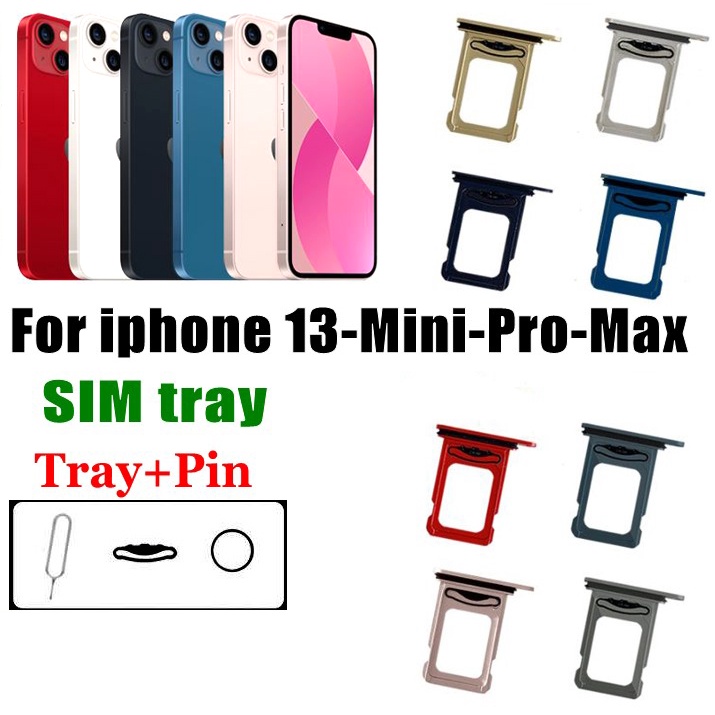 Khay đựng thẻ sim thích hợp cho Iphone 13 mini pro max