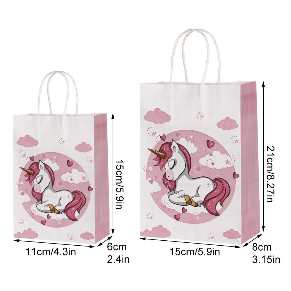 LAKAMIER Set 6 Túi Giấy Đựng Quà Đa Năng Tiện Lợi Dễ Sử Dụng