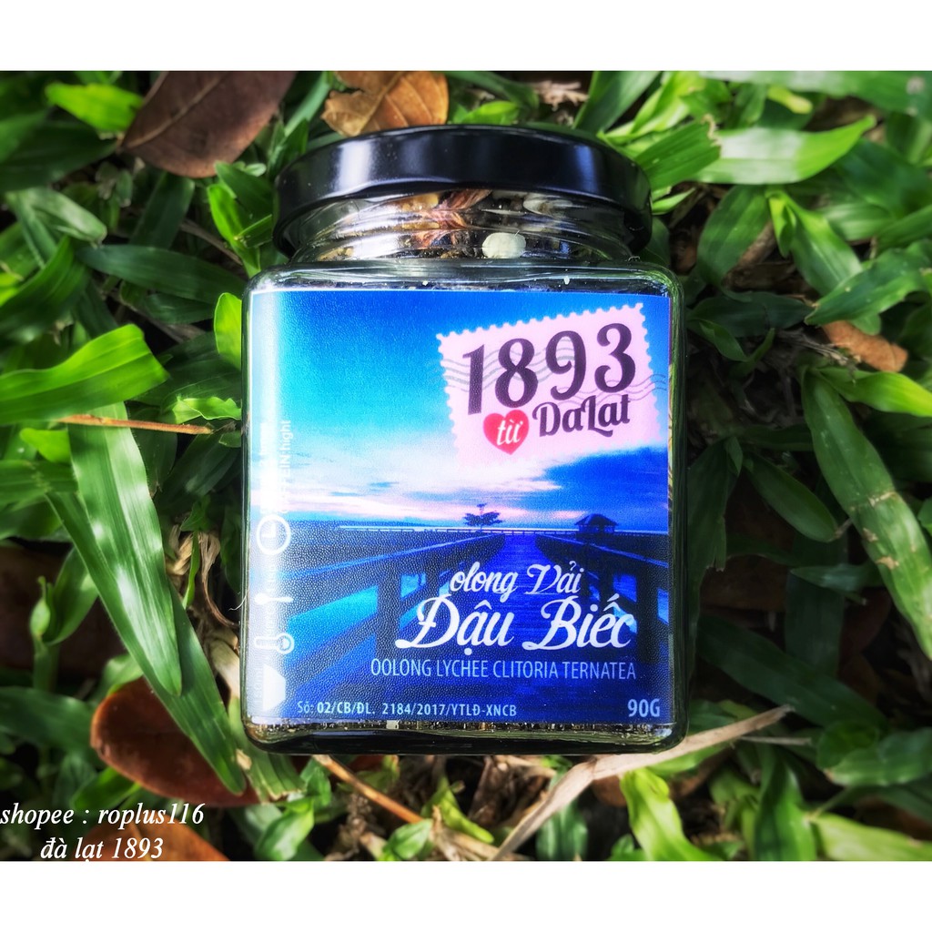 [Mã 267FMCGSALE giảm 8% đơn 500K] Trà hoa Olong Vải Đậu Biếc Đà Lạt 1893 cao cấp | BigBuy360 - bigbuy360.vn