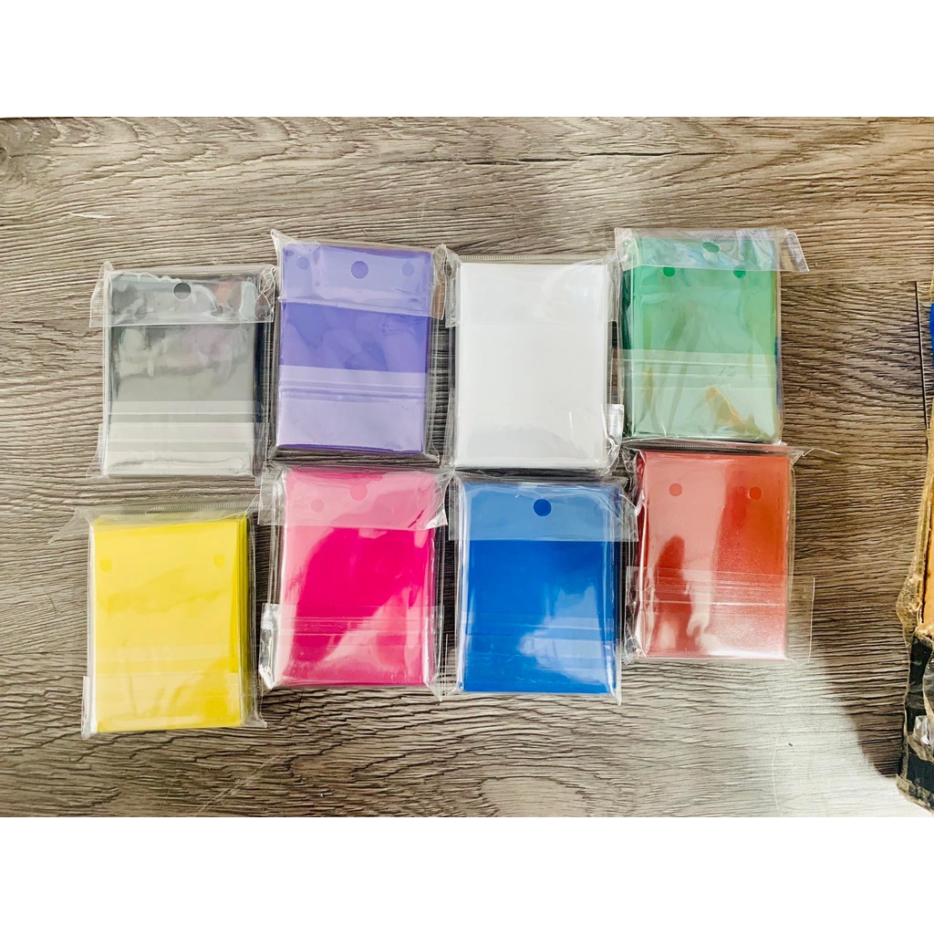 50 cái Bọc thẻ bài Yugioh Size sleeve nhám dành cho Yugioh Vanguard nhiều màu sắc