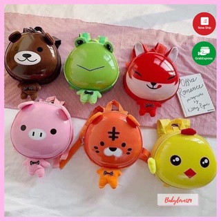 Balo trứng hình con vật cho bé mẫu giáo đi học đi chơi