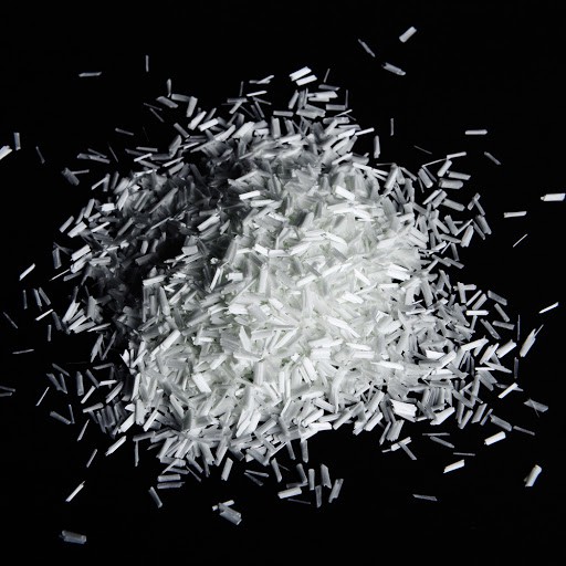 1KG Sợi Thủy Tinh Băm Nhỏ - Gia Cường Nhựa Composite