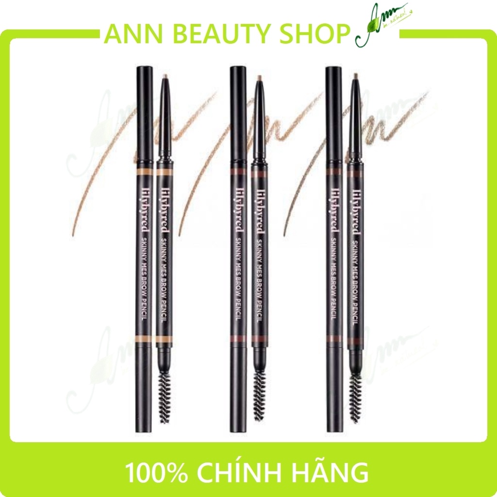 Chì Kẻ Chân Mày Siêu Mảnh Lilybyred Skinny Mes Brow Pencil 0.09g