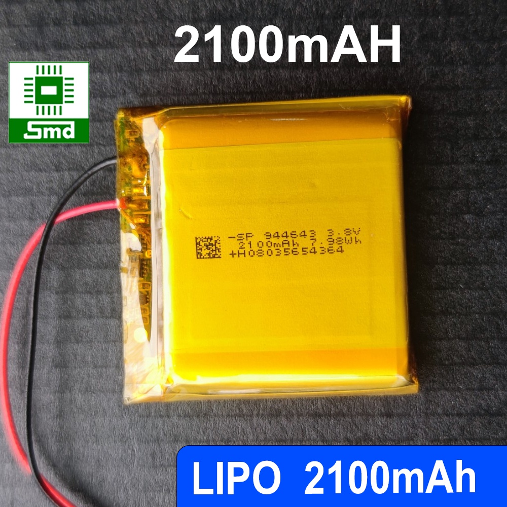 Mạch BMS 3S 12V 20A Sạc cân bằng và bảo vệ pin lithium 4.2V 18650 / Li-ion 3.7V 12.6V Pin Li-Po 3.7V 944643 2100mAh Lipo