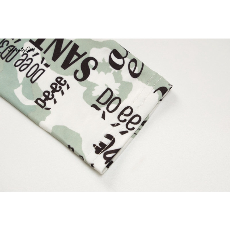 Áo Thun Dài Tay Ôm Dáng In Chữ Thời Trang 2022 Dành Cho Nữ