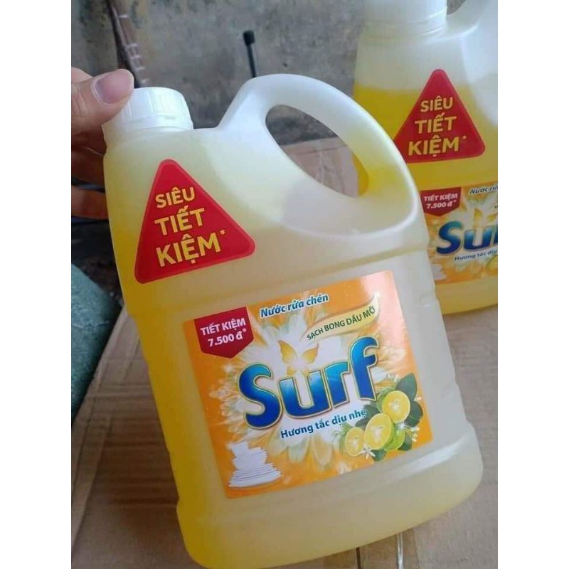 Nước rửa chén Surf hương tắc 1,5kg