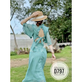 ĐẦM MAXI HỞ LƯNG [ BIGSIZE 60-90KG ]