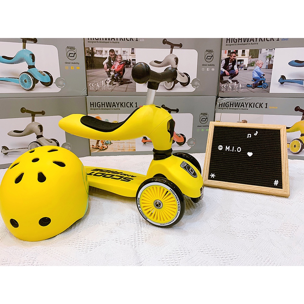 Scoot And Ride Highwaykick 1 - Xe Scooter - Xe chòi chân Scooter Cho Bé từ 1 đến 5 tuổi