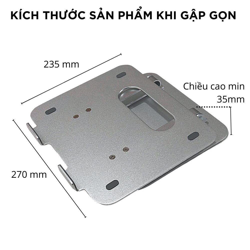 Stand/Đế Nhôm Gập 2 Chân Kê Macbook/Laptop Jincomso