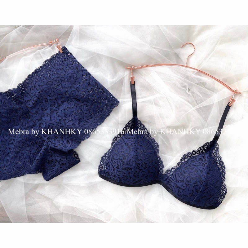 Bộ bralette đen xanh đùi (khách đặt từ 2 bộ tự chọn bất kì)