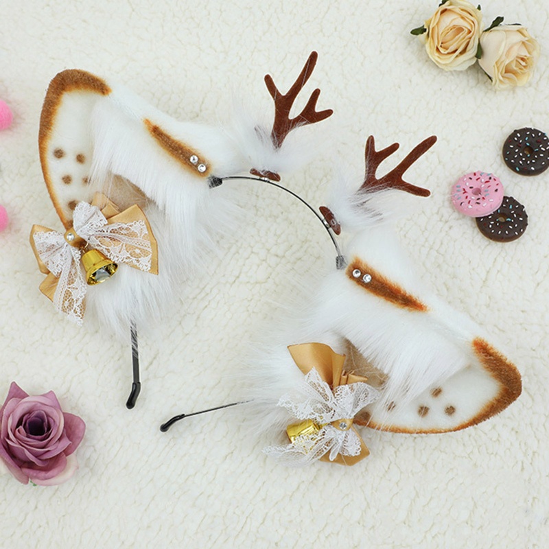 Cài Tóc Hình Tai Nai Hoạt Hình Bằng Vải Lông Dành Cho Bé Gái