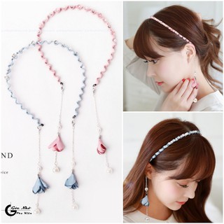 Cài tóc hoa tai đẹp loại 1 phong cách nhẹ nhàng tiểu thư