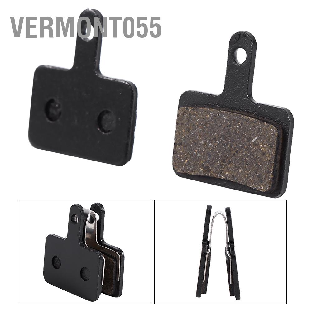 Vermont055 4 cặp má phanh đĩa xe đạp M446 đen.