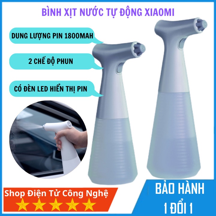 Bình xịt nước tự động Youpin Xiaoda XD-DDPH01 550ml/ 900ml dung lượng pin 1800mAh