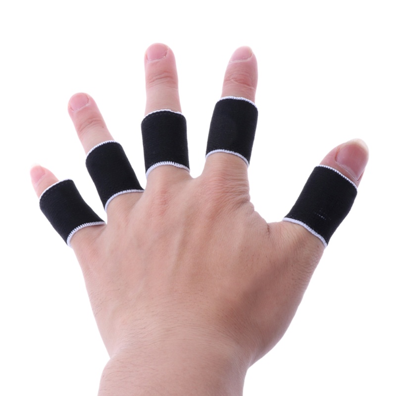 QQ Bộ 10 Găng Bảo Vệ Ngón Tay Khi Chơi Bóng Rổ / Thể Thao