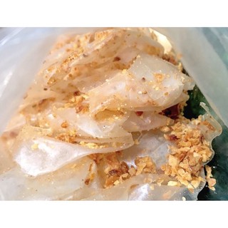 Bánh tráng muối mịn hành phi