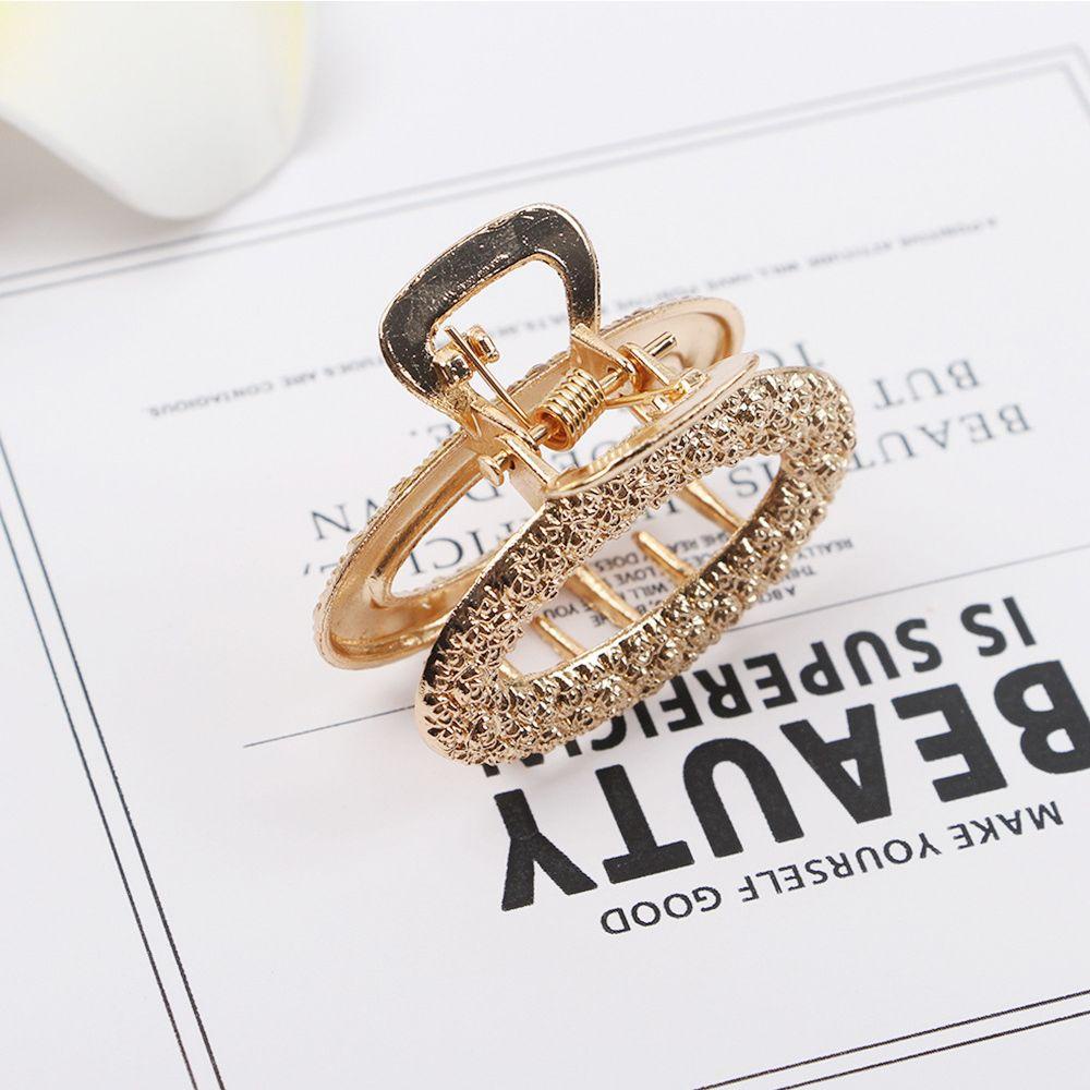 MOCHO Kẹp Tóc Càng Cua Kim Loại Hình Trái Tim Tinh Tế Cho Nữ
