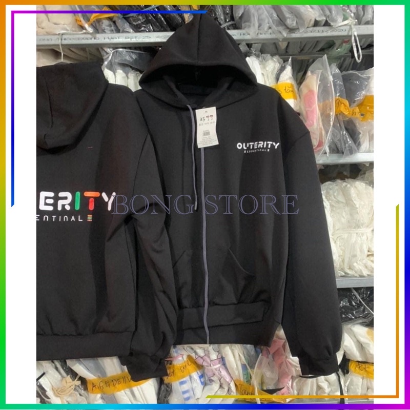 Áo Hoodie Nữ, Áo Khoác Nữ In Chữ 2 Mặt Form Rộng Siêu Xinh | BigBuy360 - bigbuy360.vn
