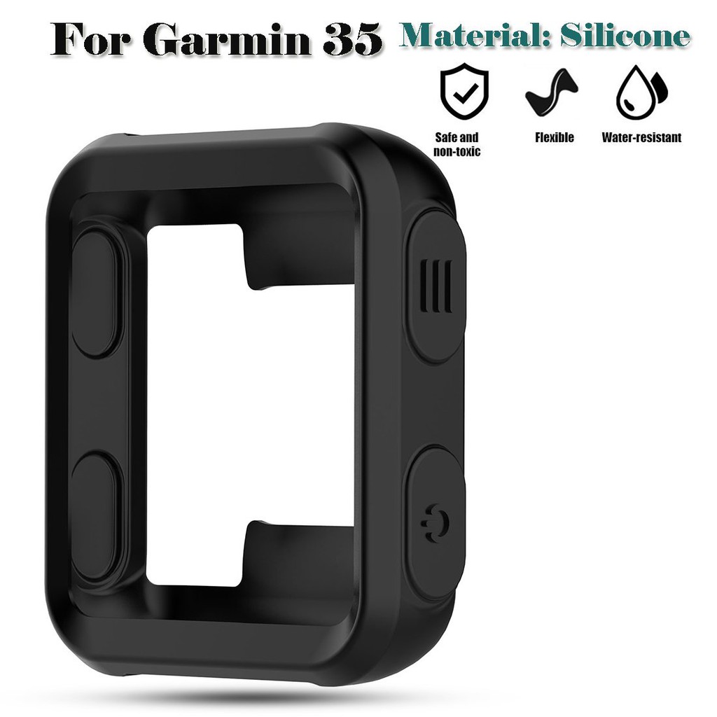 Ốp silicon chống sốc dành cho đồng hồ thông minh Garmin Forerunner 35