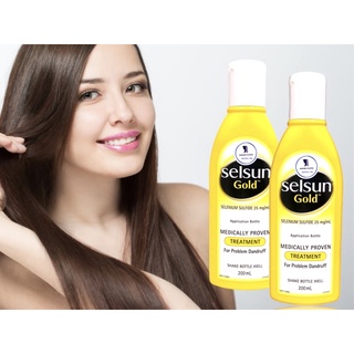 Dầu gội làm sạch Gàu selsun gold 200ml có bill