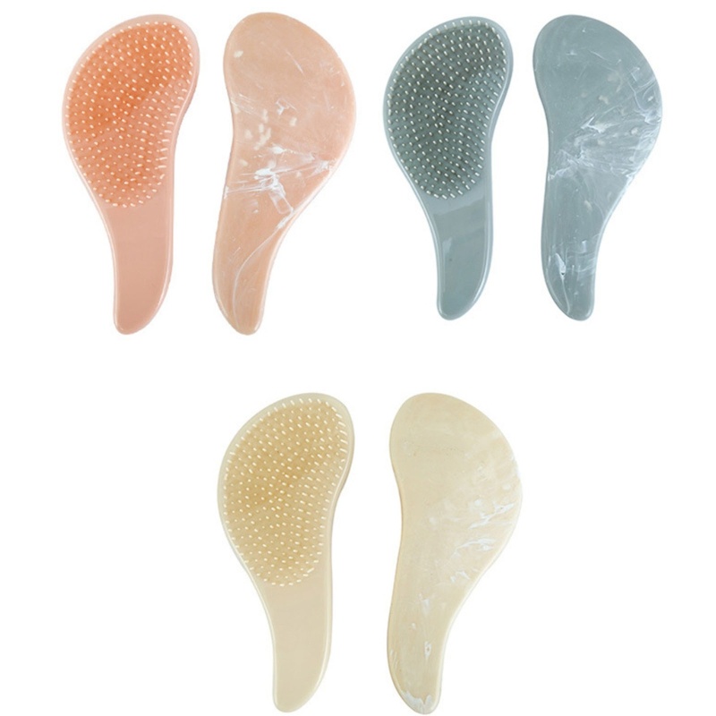 Lược Chải Tóc Massage Da Đầu Chống Tĩnh Điện YOUYO Họa Tiết Cẩm Thạch Cho Nam Và Nữ