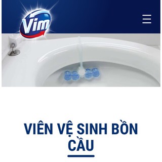 Viên treo vệ sinh bồn cầu Vim 55g