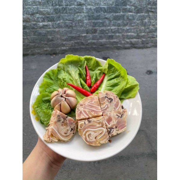 Giò thủ nhà làm thơm ngon 500g