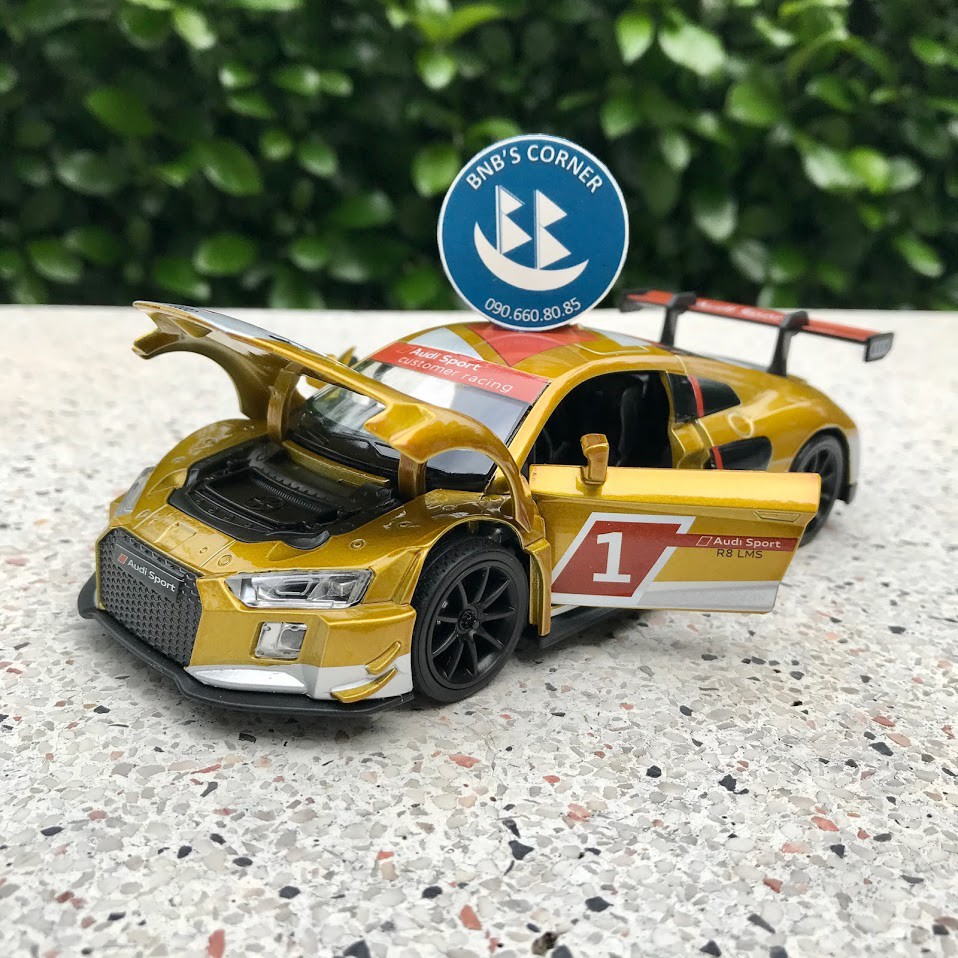 [BNB's Corner] Xe mô hình Audi R8 LMS tỷ lệ 1:32