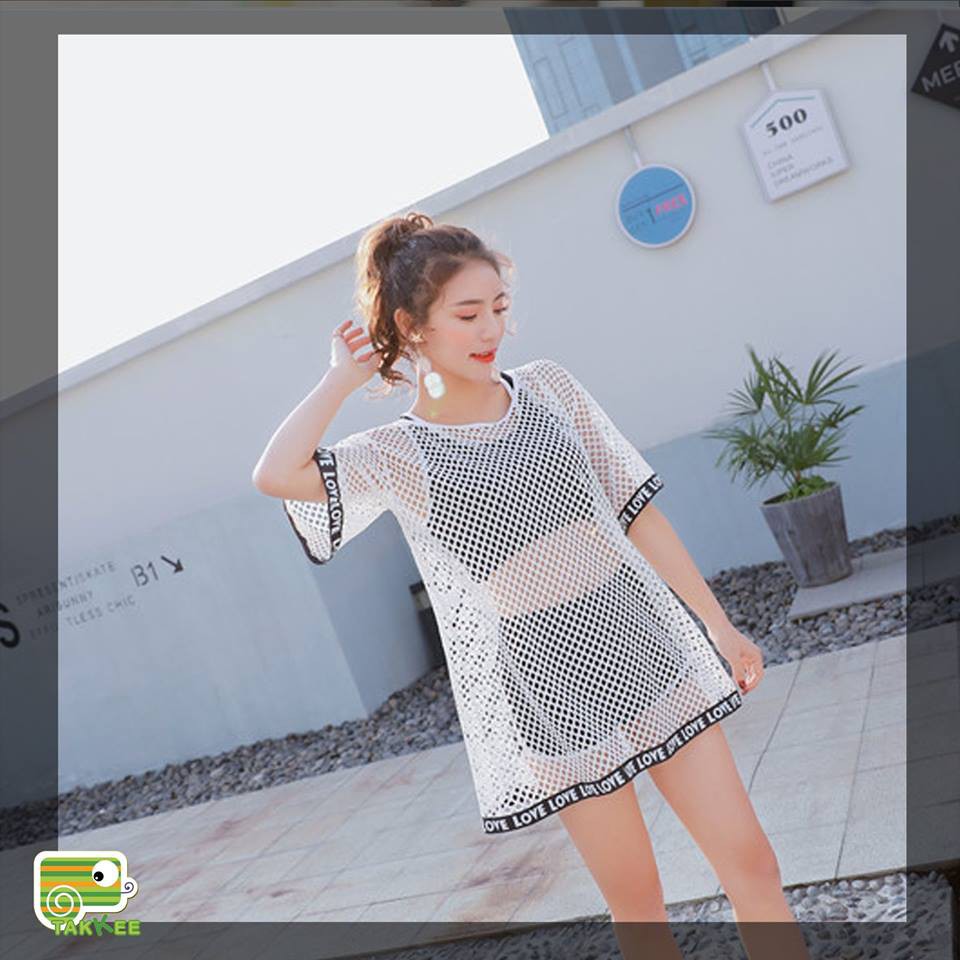 B220-BỘ BƠI TẬP NỮ BƠI ĐI BIỂN 3 CHI TIẾT HIT HOT