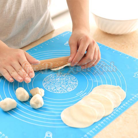 Thảm Silicone nhào bột làm bánh 2 cỡ