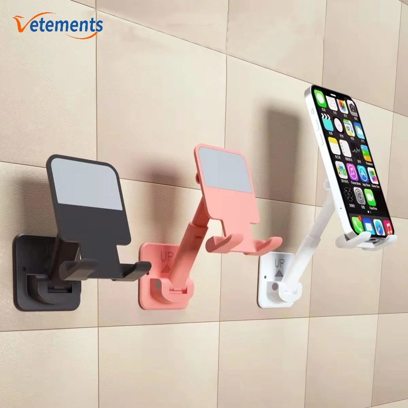 Giá Đỡ Điện Thoại Sạc Gắn Tường Chống Thấm Nước Có Thể Gấp Gọn Tiện Dụng