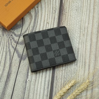⚡GIẢM GIÁ SHOCK⚡Ví LV caro dập nổi caro xanh