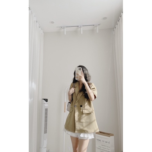 blazer cộc tay by Samhyewear | BigBuy360 - bigbuy360.vn