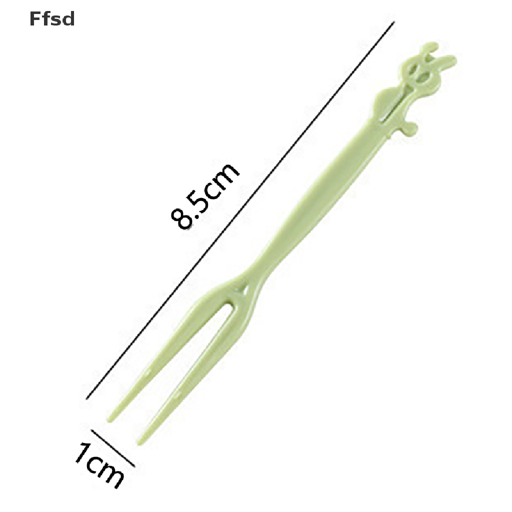 {Ffsd} Set 50 Nĩa Ăn Trái Cây / Món Tráng Miệng / Tráng Miệng Mini Cho Bé * Hàng Bán