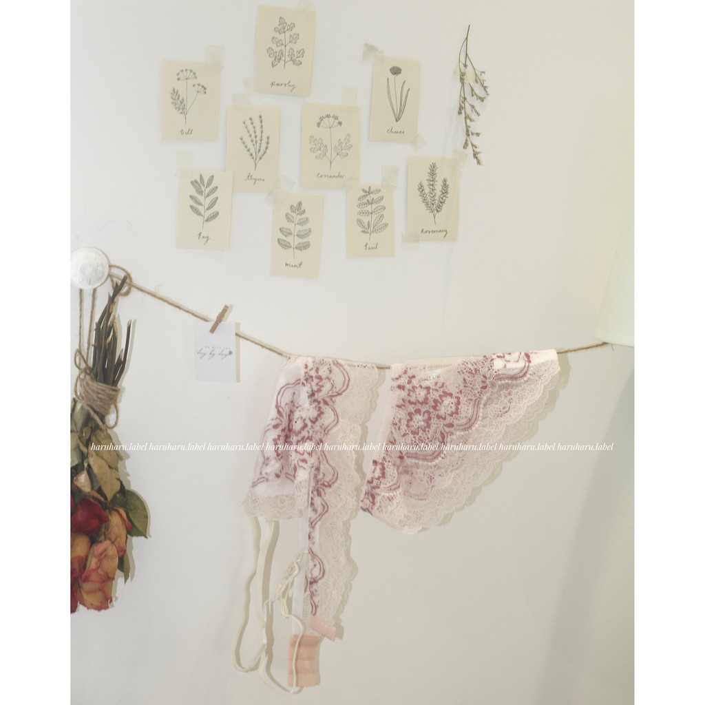 Baby Set Bralette ren ngọt ngào hàng Việt Nam made by haruharu.label - Tự thiết kế | BigBuy360 - bigbuy360.vn