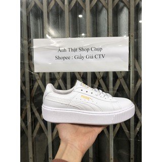 Giày sneaker pm trắng