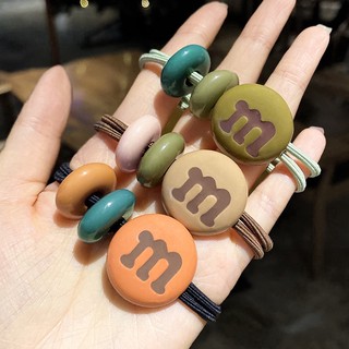 Dây cột tóc kẹo M&M dễ thương