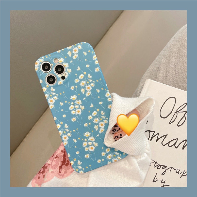 Ốp điện thoại họa tiết hoa thích hợp cho Iphone Se / 7 / 7p / 8 / 8p / X / Xs / Xsmax / Xr / 11 / 12 / Mini / Pro