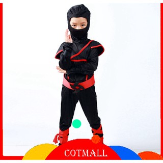 Halloween bộ đồ hóa trang ninja samurai cho các bé