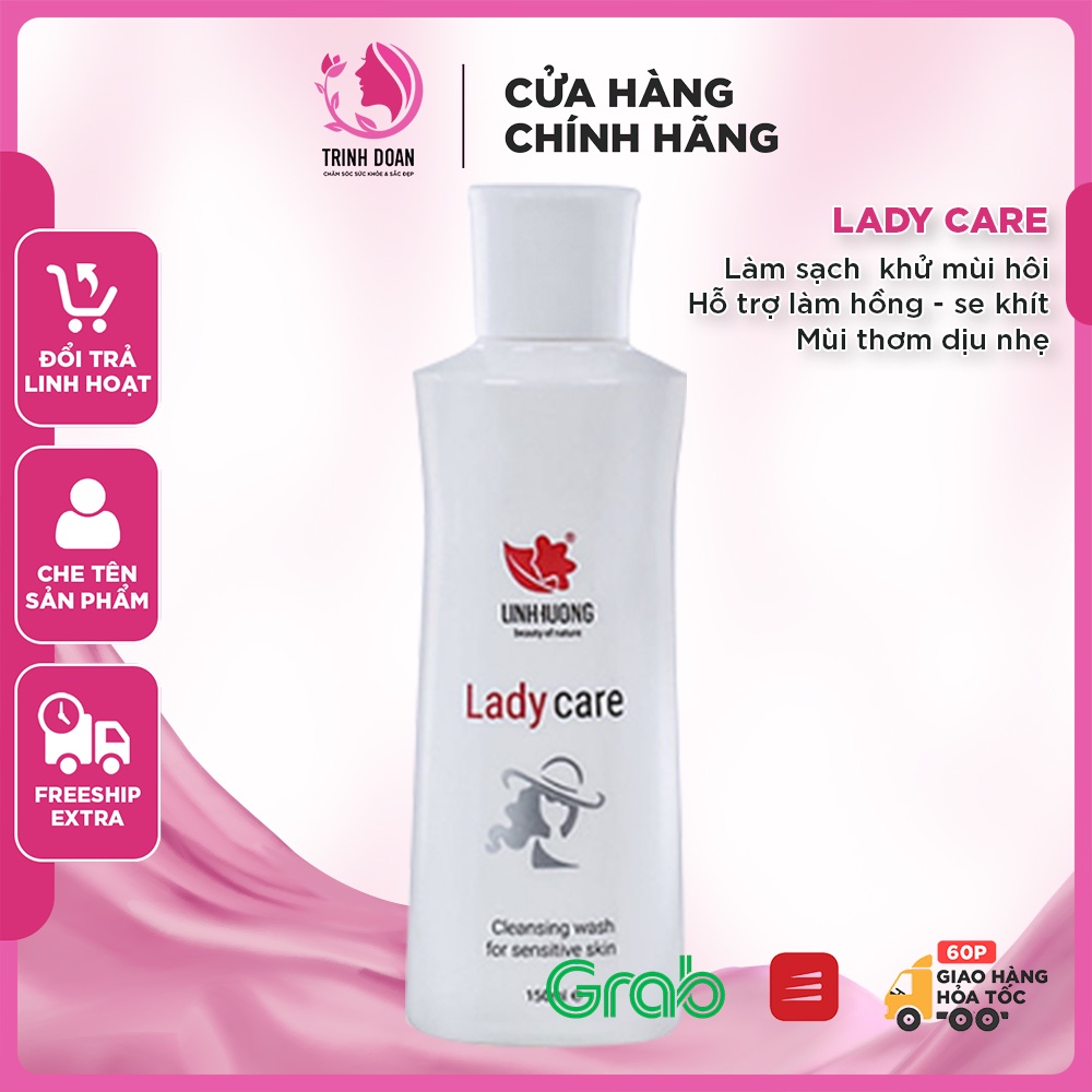 Dung Dịch Vệ Sinh Phụ Nữ Gel Phụ Khoa Lady Care Linh Hương Cao Cấp