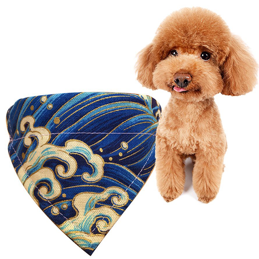 Khăn Choàng Cổ Cho Thú Cưng Phong Cách Nhật Bản