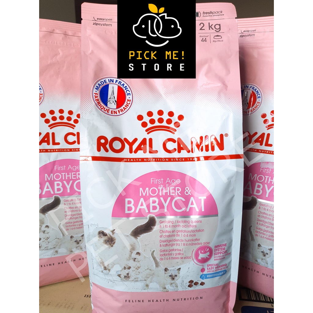 [ CHÍNH HÃNG ] Hạt Royal Canin Mother &amp; Babycat Cho Mèo Mẹ &amp; Mèo Con 400g 2kg