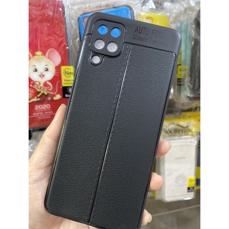 SAMSUNG A12 Ốp lưng dẻo giả da siêu đẹp