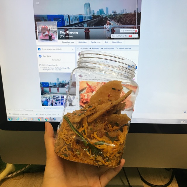 3 HỘP Cơm cháy lắc khô gà lá chanh 450gr | BigBuy360 - bigbuy360.vn