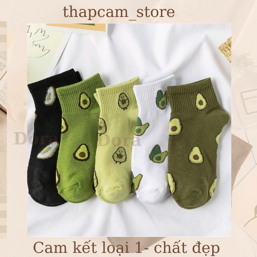 TẤT nữ BƠ NHIỀU QUẢ CỔ NGẮN