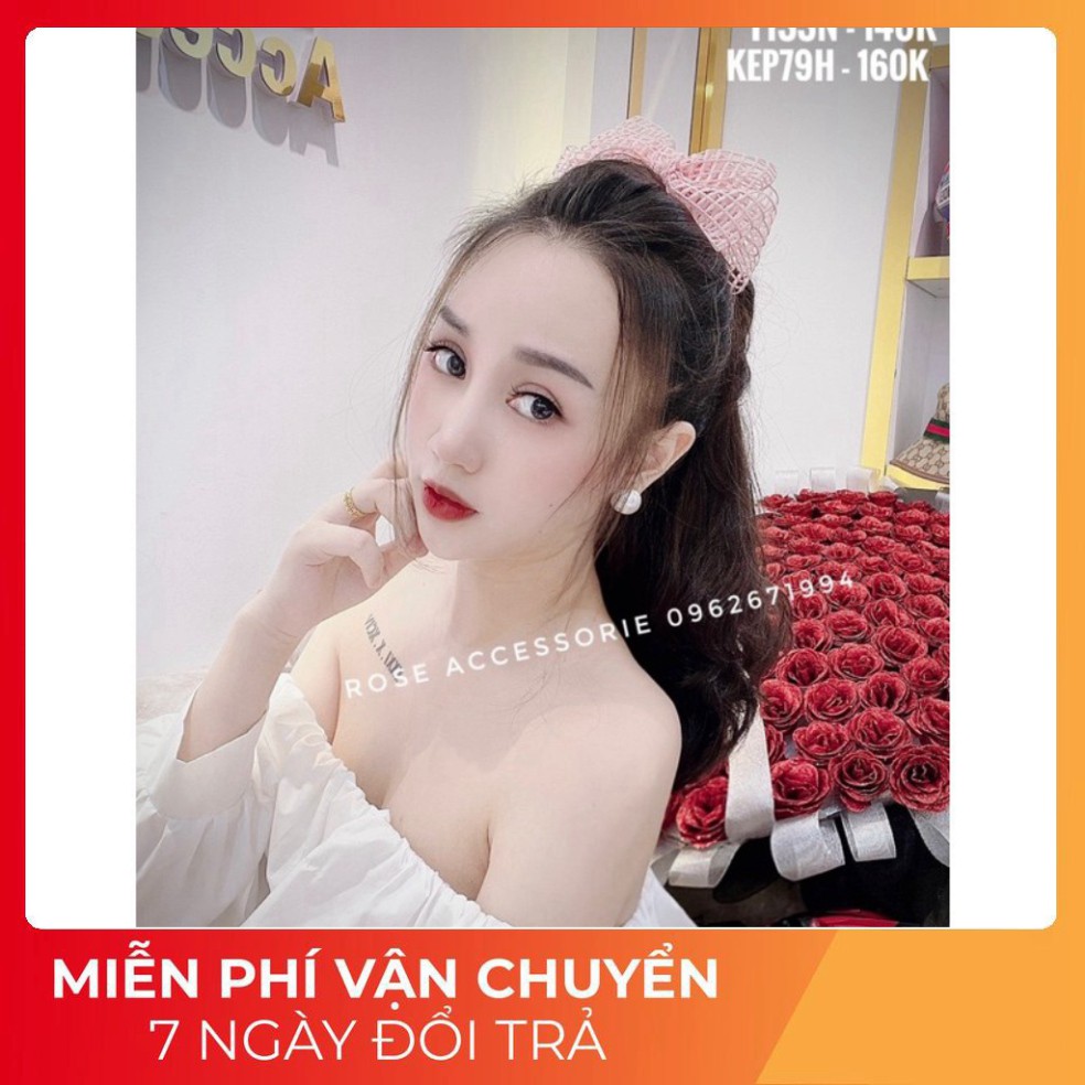 KẸP DỌC HÌNH NƠ XINH CHO BẠN GÁI