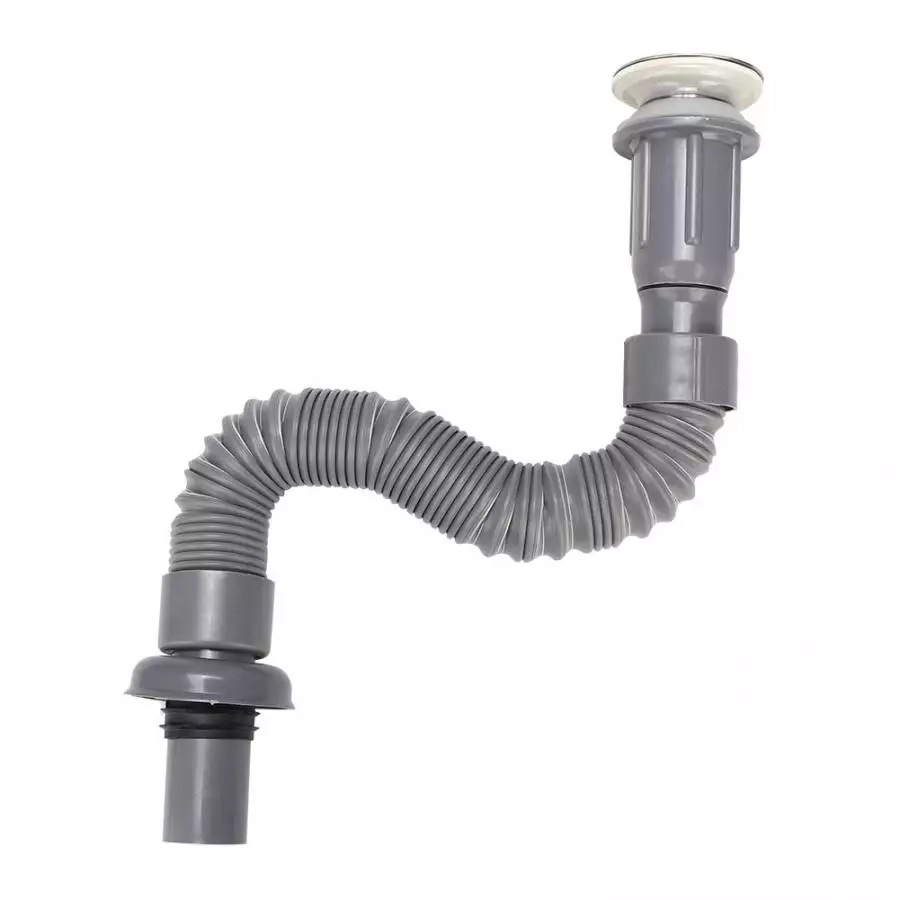 Xi Phông Thoát Nước Chậu Rửa Mặt Ống Sun Với Bi Lật Xả Inox Không Gỉ Giá Tốt