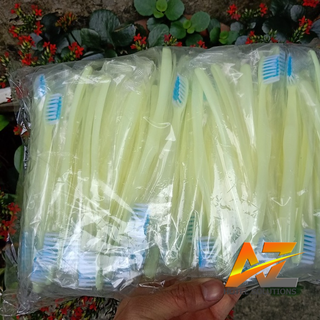 Bàn chải giá rẻ cho nhà nghỉ khách sạn loại dùng 1 lần , bàn chải du lịch ( KHÔNG CÓ KEM ĐÁNH RĂNG )