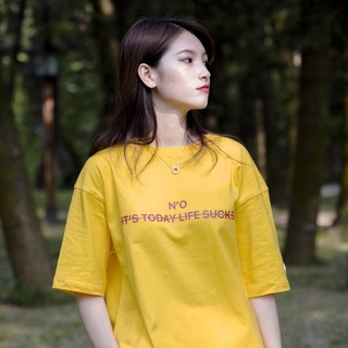 Áo thun cotton khô tay lỡ nothing thun 3158 - t13