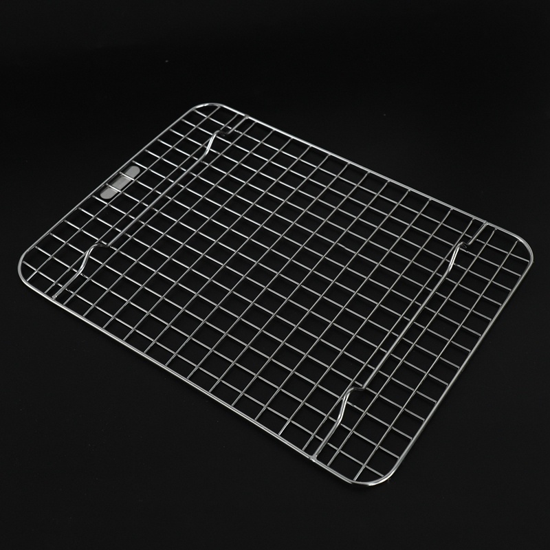 Khay nướng bánh bằng thép không gỉ 31X24cm cho lò vi sóng